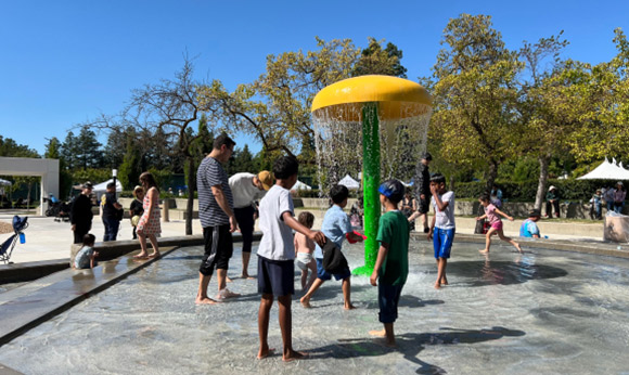 Splash Pad at Central Park​