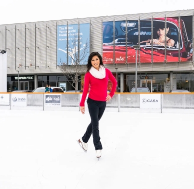Kristi Yamaguchi Holiday Ice Rink Opening Ceremony